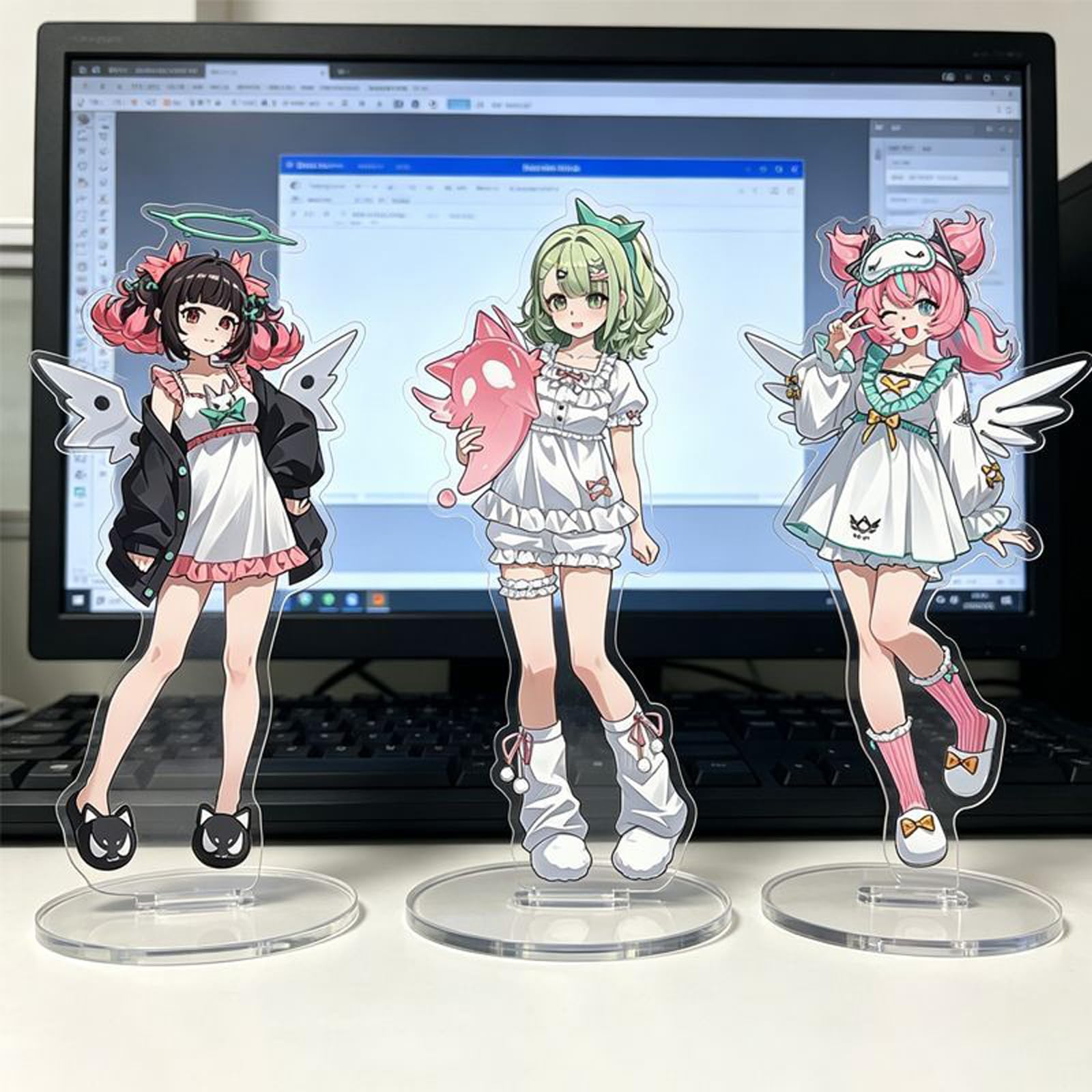 Amazon.co.jp: ゼンレスゾーンゼロ 妄想エンジェル アクリルスタンド 3